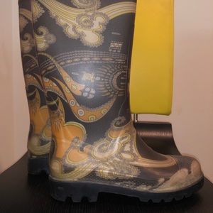 Emilio Pucci Rubber Rain Boot